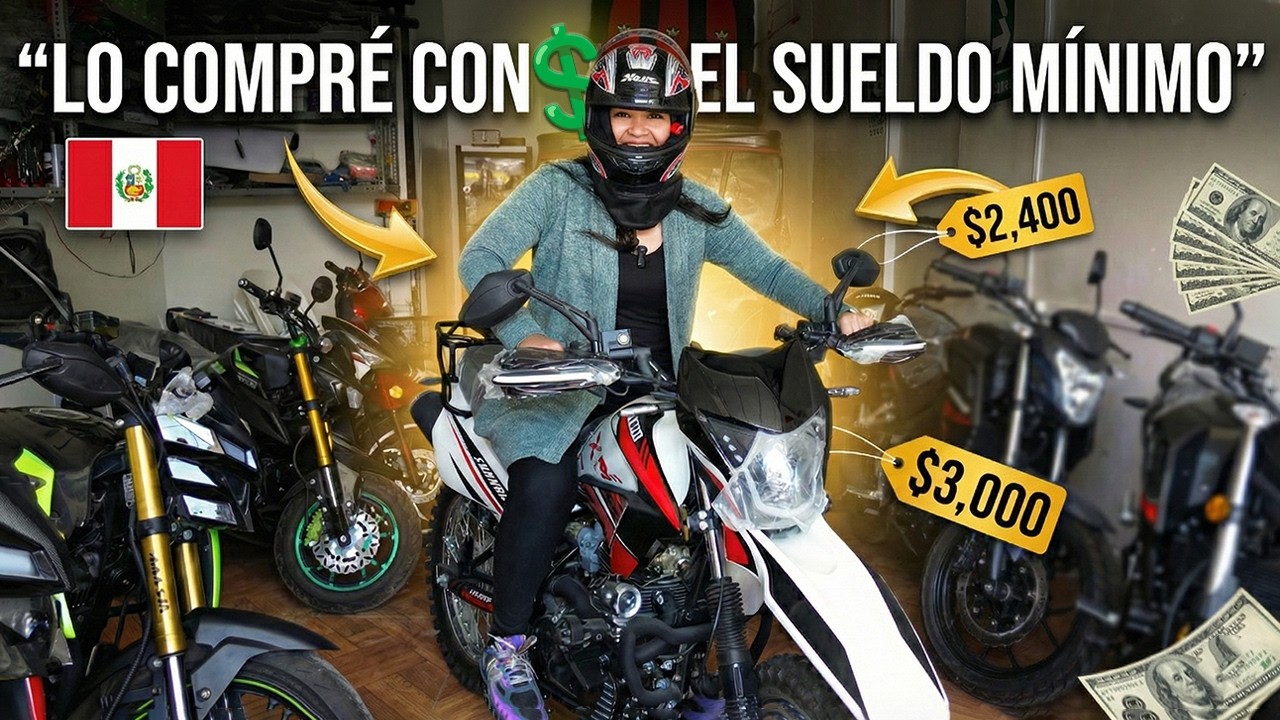 La verdad de COMPRAR una MOTO en Perú ganando el SUELDO MÍNIMO.  