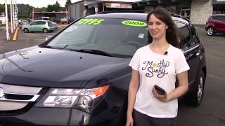 2009 Acura MDX SH AWD with Tech (Stock #98866) at Sunset Cars of Auburn