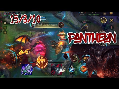 League Of Legends: Wild Rift - Pantheon I thought we lost! | Gameplay & Build