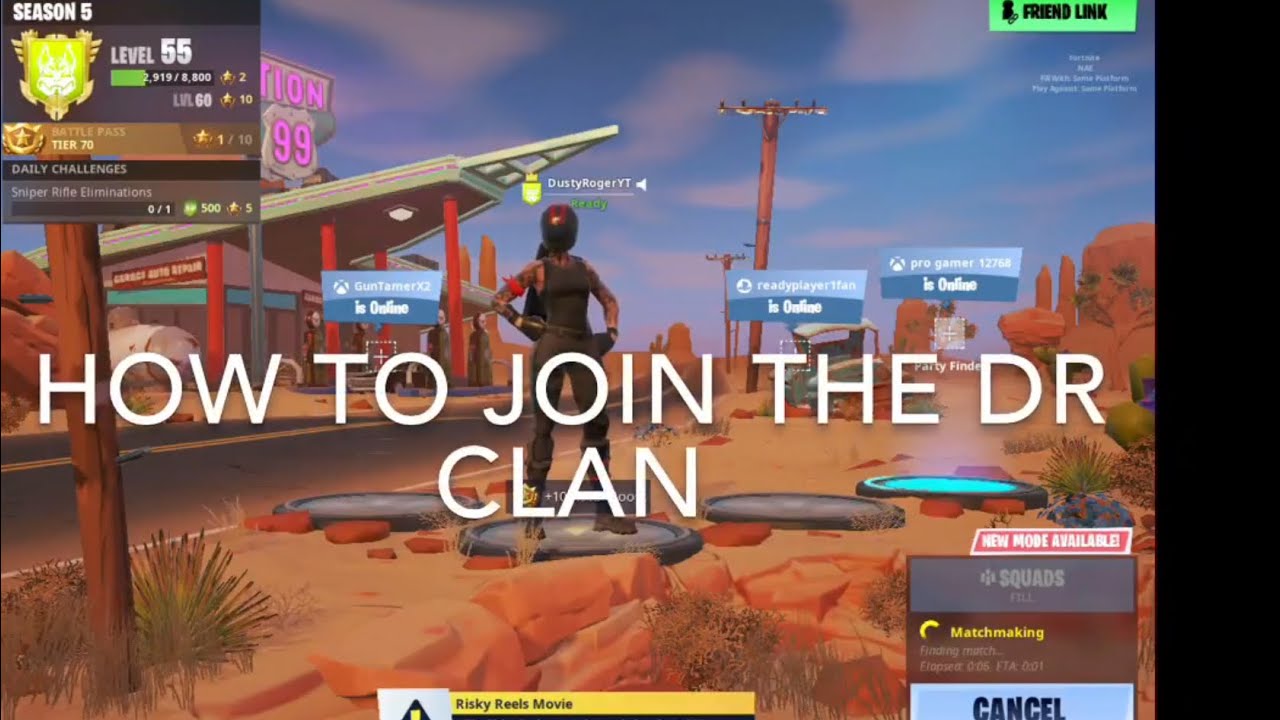 Fortnite Clan Free Join