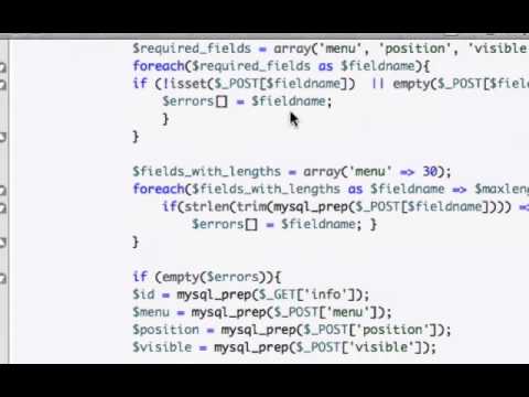 Building a CMS with PHP part 66 - Bullet Proof Form