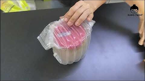 How to pack Biscuit with Inflatable Air Bubble?  #sumopack #airbubblewrap