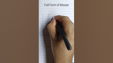 full form of mouse# reels# shorts# ytshorts# education# learning# simple English with pranay# class#