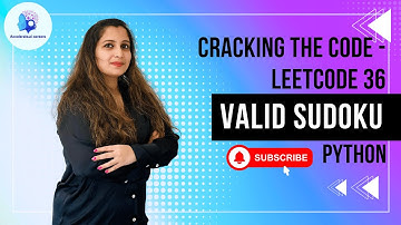 Valid Sudoku - LeetCode 36  - FAANG Interview Question - Python