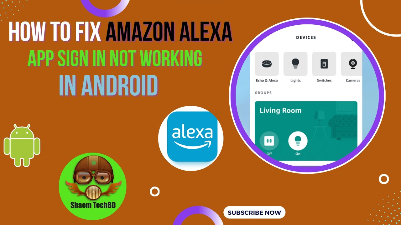 How to Fix Amazon Alexa App Sign in Not Working in Android - YouTube