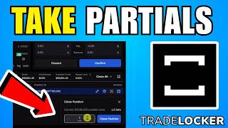 How To Take Partials On TradeLocker (2026) (Beginners Guide)