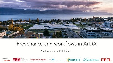 Provenance and workflows in AiiDA