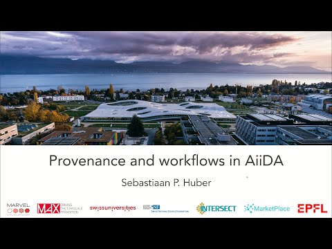 Provenance and workflows in AiiDA