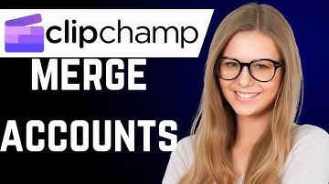 How to Merge Account in Clipchamp (super simple)