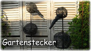 SO COOLE VÖGEL | HIER FINDEST DU DIE ANLEITUNG FÜR DIESE TOLLEN GARTENSTECKER