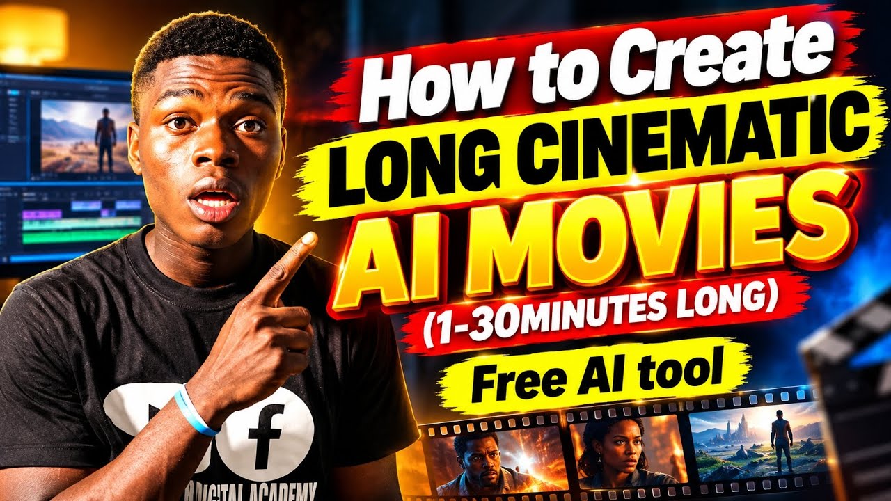 ⁣How I Made a 30 Minutes Cinematic Movie with AI with just 1 tool- No Editing Needed!