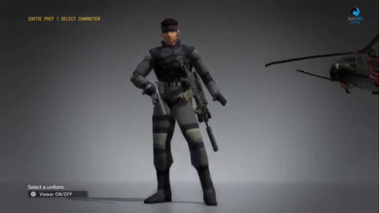 metal gear solid 5 classic snake