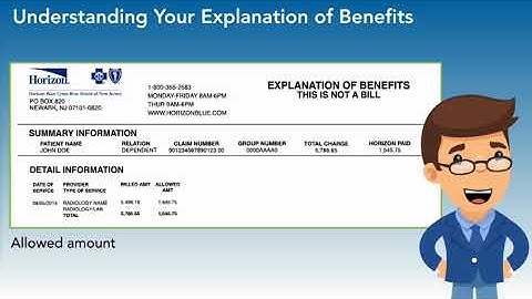 Understanding your EOB