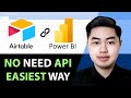 How to connect Airtable to Power BI in 2025 without API - Easiest Way