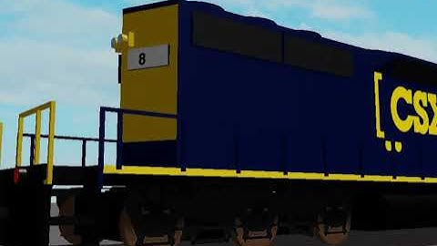 CSX Coal at RS w/SD40-2