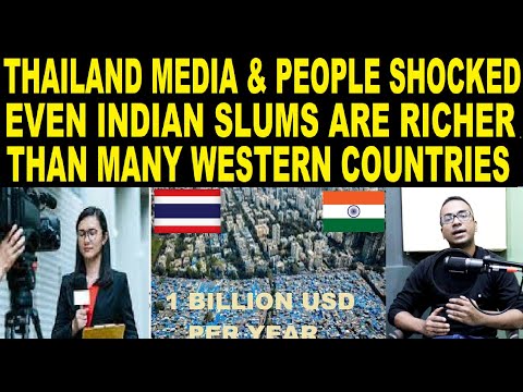 Видео: Thailand Media & People  Shocked That an Indian Slum can be So Rich