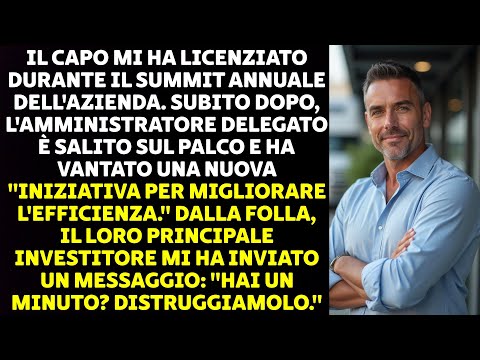 IL CEO MI HA LICENZIATO DOPO 14 ANNI PER RUBARMI LA MIA PIATTAFORMA DI AUTOMAZIONE IL CEO MI HA LICENZIATO DOPO 14 ANNI PER RUBARMI LA MIA PIATTAFORMA DI AUTOMAZIONE