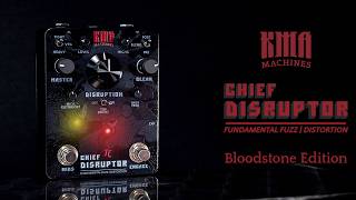 KMA Machines CHIEF DISRUPTOR Bloodstone Edition - limited to 100 pieces only! Fuzz Distortion device screenshot 4