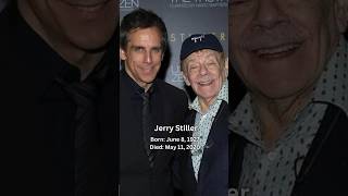 Jerry Stiller Was An Actor & Father To Ben Stiller🕊️#jerrystiller #benstiller #fy #shorts #tribute