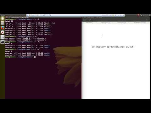 Bash - część #7 - Deskryptory plików / bash scripting - part#7 - file descriptors