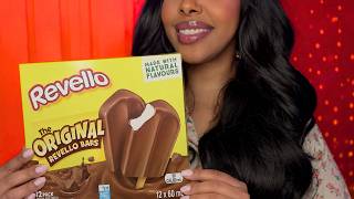 ASMR Eating Ice Cream Bars Whisper Ramble | My Current Obsessions | Tv, Music, Snacks 💕🍦✨