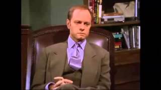 Another frasier scene with niles and daphne singing together, this
time on the answering machine in middle of a home session therapy
patient. from...
