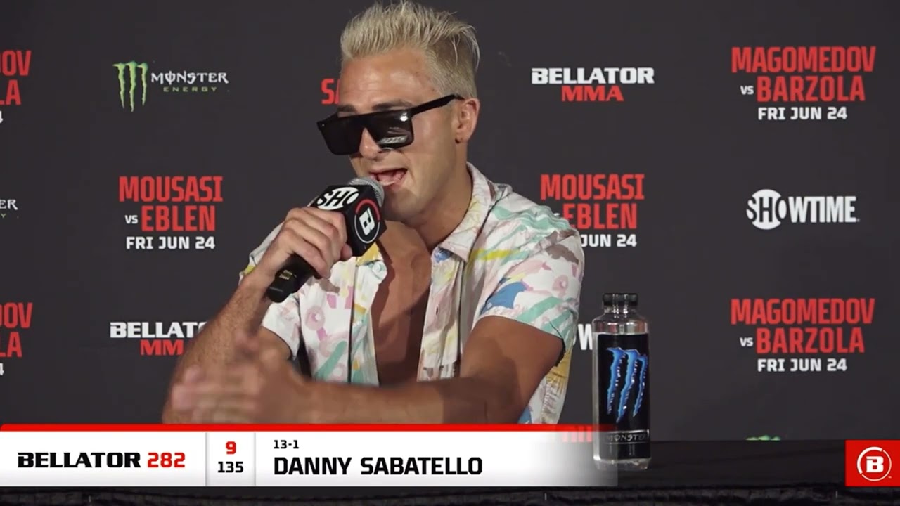 Bellator 282 Post fight interview with Danny Sabatello after his win over Leandro Higo