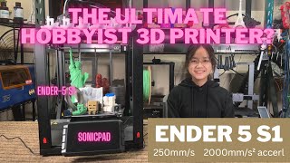 Ender 5 S1 + Sonic pad Klipper firmware The ultimate hobbyist 3D printer? 250mm/s 2000 acceleration