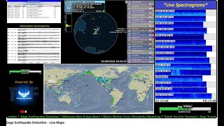 Sage Earthquake Detection - Live Maps
