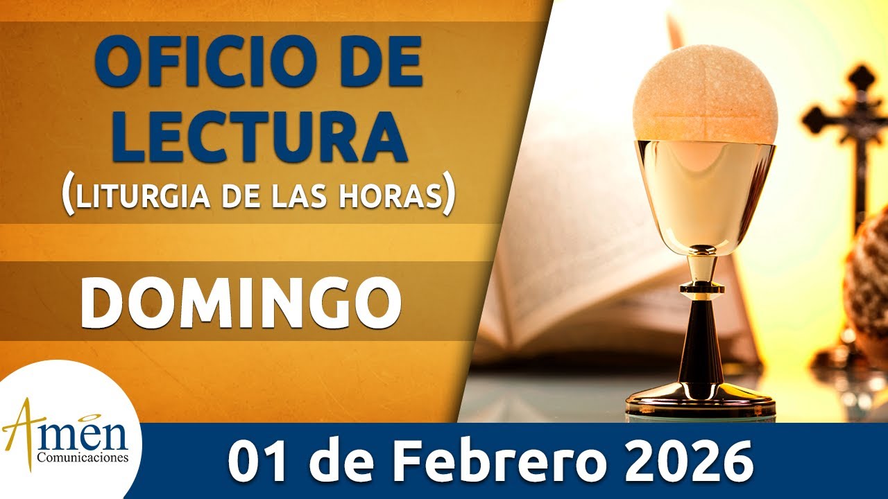 Oficio de Lectura de hoy Domingo 01 Febrero de 2026 l Padre Carlos ...