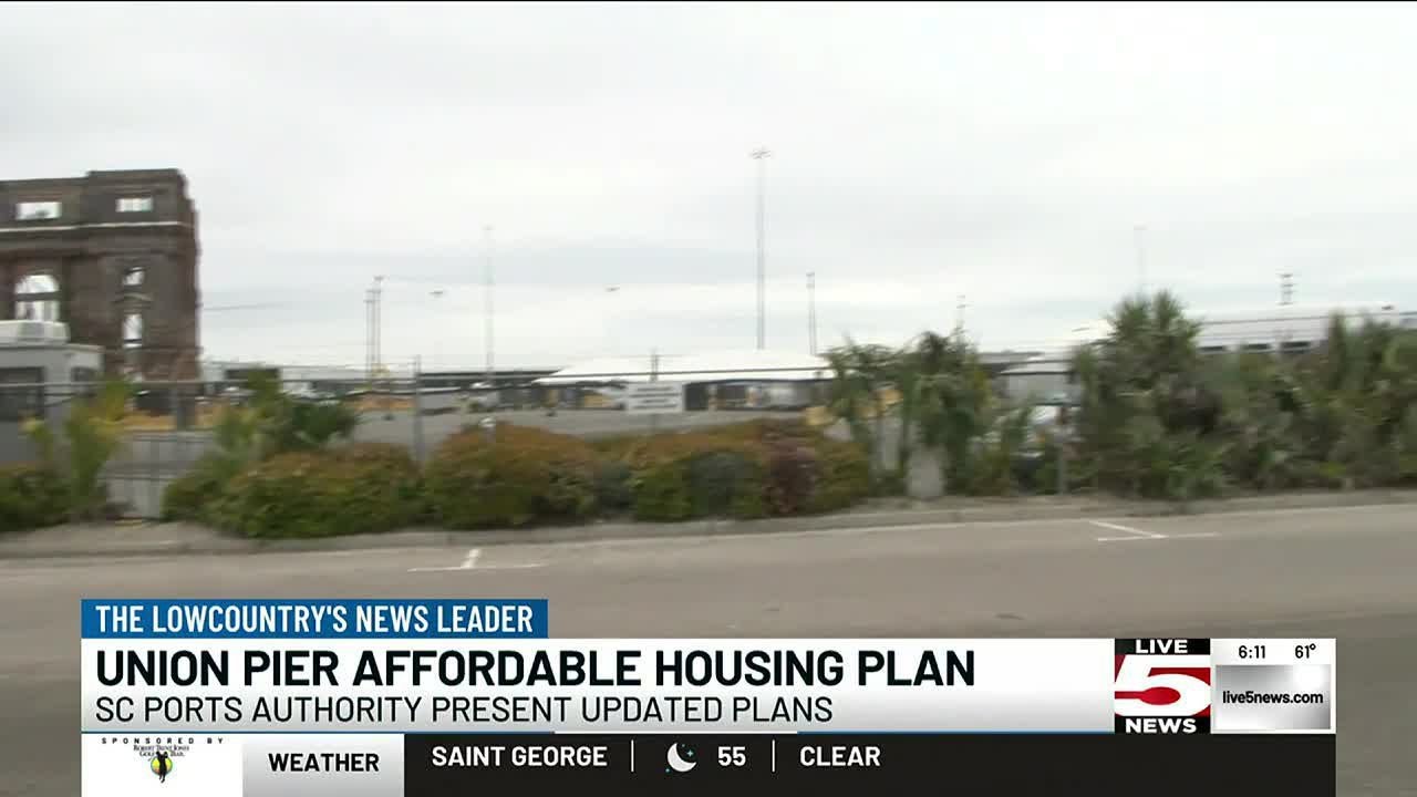 VIDEO SC Ports presents affordable housing plans for Union Pier