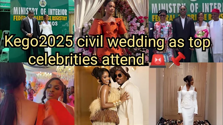 #kego25 civil wedding as top celebrities like Diana eneje ,Priscilla and Hilda in for Kene and Ugo
