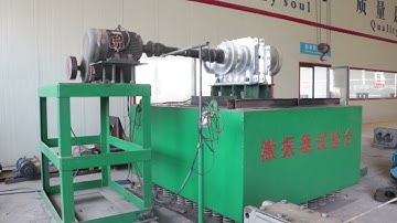 Banana Screen Vibration Exciter Test