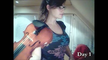 My Violin Learning Journey - Day 1