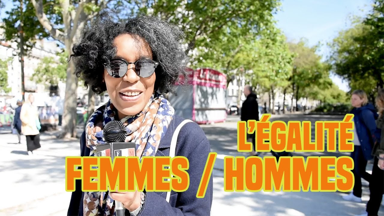 MICRO-TROTTOIR : égalité hommes-femmes, journée de la femme, égalité des sexes combat shield