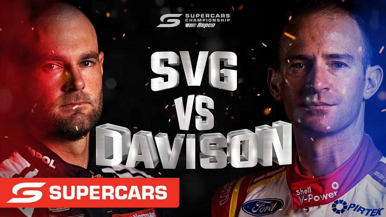 ⁣Clash of Titans: SVG vs Davison - Beaurepaires Sydney SuperNight | Supercars 2022
