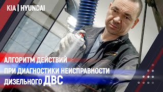 Алгоритм действий при диагностики неисправности дизельного ДВС