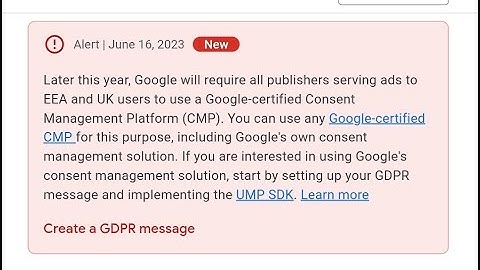 Create a GDPR message Admob! Admob GDPR message problem Solution |How to solve Admob GDPR message