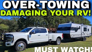 YOU'RE DESTROYING YOUR RV FRAME! The Difference with great Suspension and Hitch! GEN-Y and IBEX