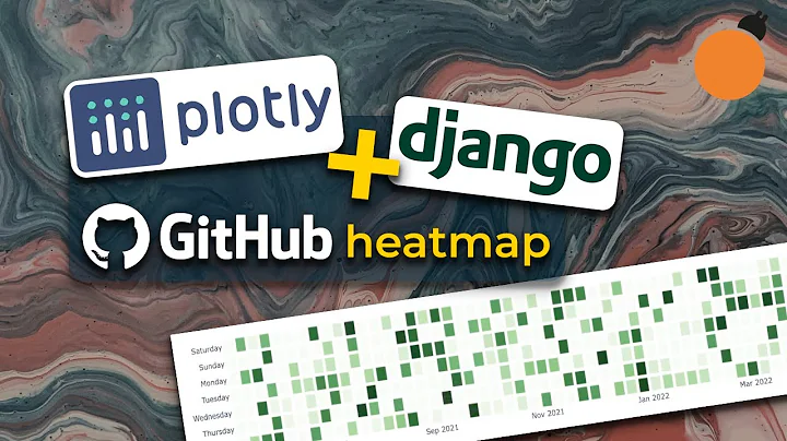 Django & Plotly - Building a Github-style Heatmap