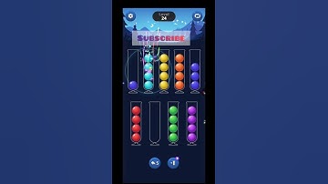 Ball Sort Master - balls sort puzzle game, gameplay teaser #shorts