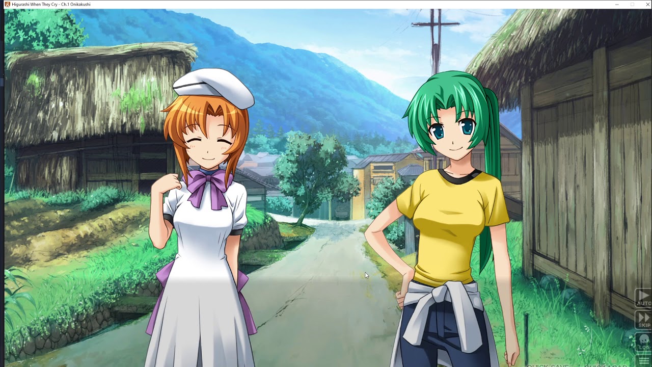 ASMR/Audiobook Uwu Visual Novels: Higurashi When They Cry Onikakushi Chapter 2 (No Commentary)