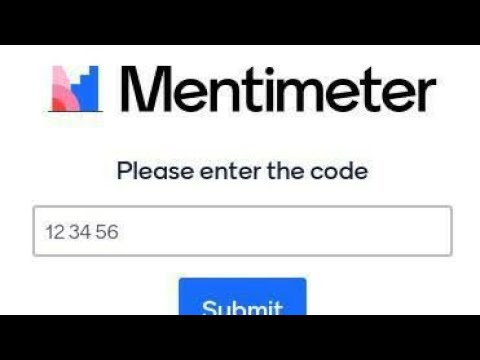 Menti.Com please enter the code. Salah satu Aplikasi untuk online learning