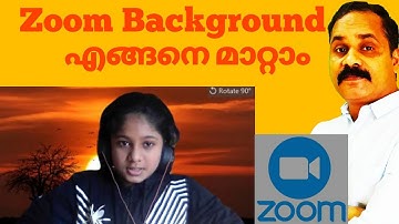 How to Change Background in Zoom App || Zoom Virtual Background