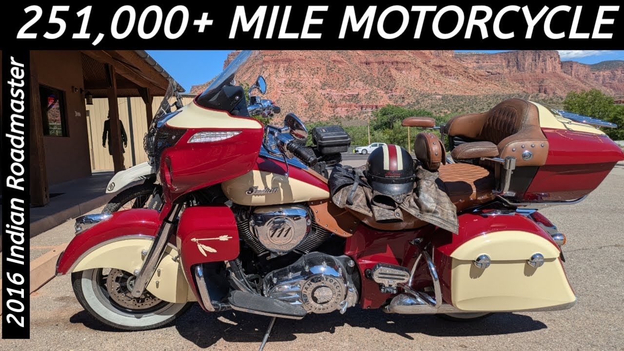 Beautiful Indian Roadmaster w/ over 251,000 Miles on it - Wahoo!