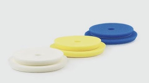 Rupes Polishing & Buffing Pads - Choosing the correct polishing pad |Big Foot System Polishing Pads