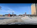 🚙WINTER DRIVE IN WINNIPEG MANITOBA CANADA 4K HDR – NOTRE DAME AVE ST. JAMES TO CF POLO PARK MALL