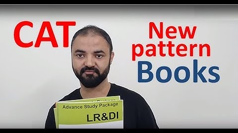 CAT 2018 New paper pattern Books. Major changes in Verbal and DILR