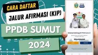 CARA DAFTAR PPDB SUMUT 2024 JALUR AFIRMASI SMA-SMK