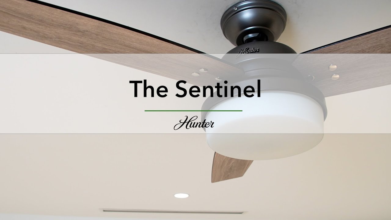 photo Hunter Sentinel Fan Installation the sentinel ceiling fan from hunter